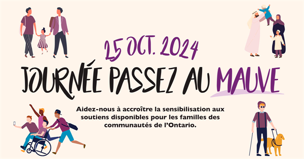 25 octobre « Passez au mauve » !