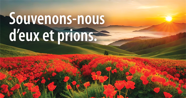 11 novembre - Jour du Souvenir