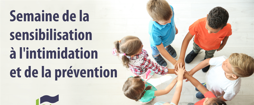 17 au 23 novembre : Semaine de la sensibilisation à l'intimidation et de la prévention