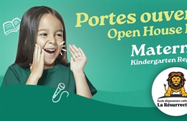Inscription à la maternelle 2025-2026 : Portes ouvertes le mercredi 29 janvier à 17h30