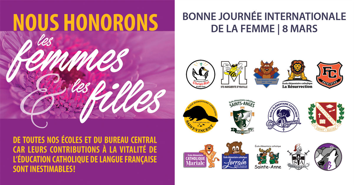 8 mars - Journée internationale de la femme