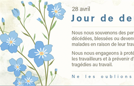 28 avril - Jour de deuil national