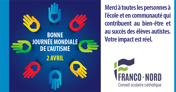 2 avril - Journée mondiale de l’autisme