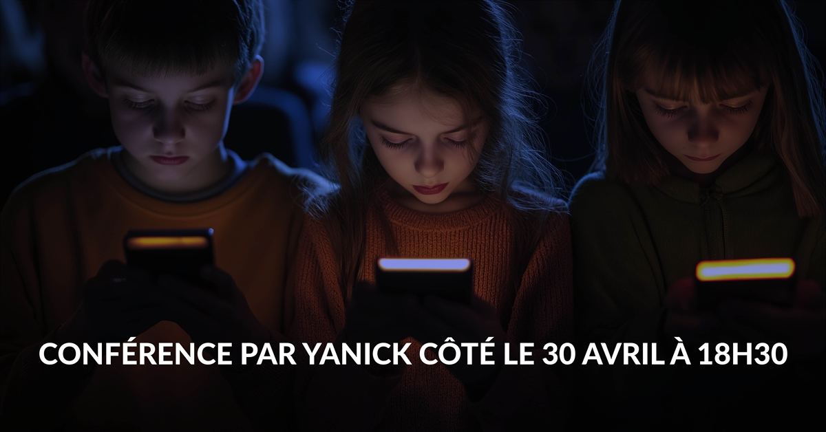 Conférence virtuelle « Cyberdépendance et jeux vidéo : soyez plus outillé que vos enfants »