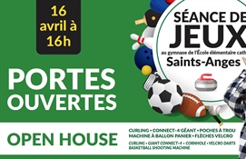 Vous êtes invités à la deuxième portes ouvertes!