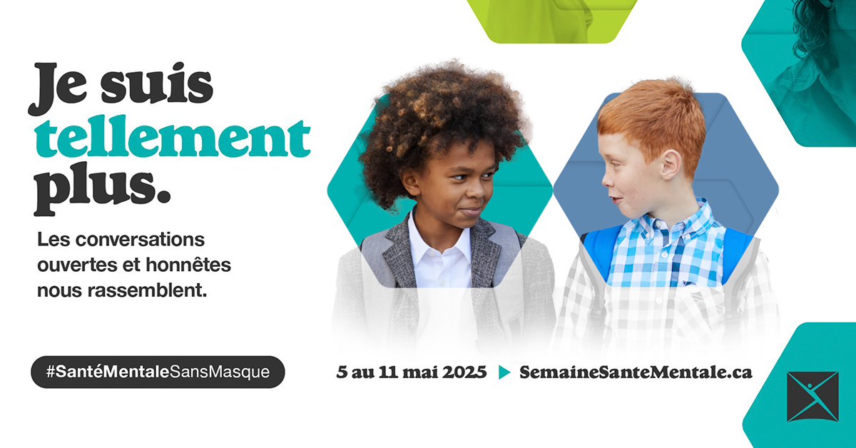 5 au 11 mai : Semaine de la santé mentale