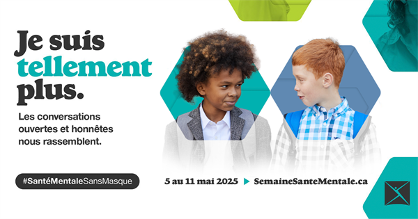 5 au 11 mai : Semaine de la santé mentale