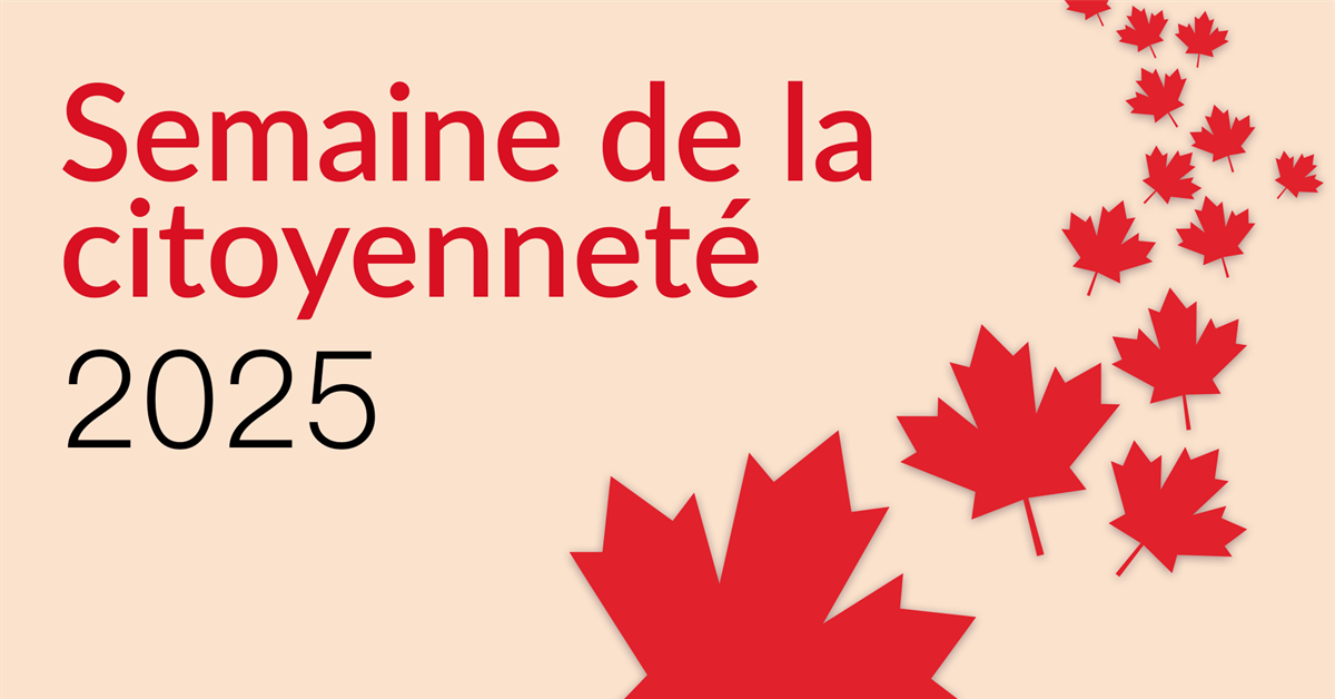 26 mai au 1 juin - Semaine de la citoyenneté