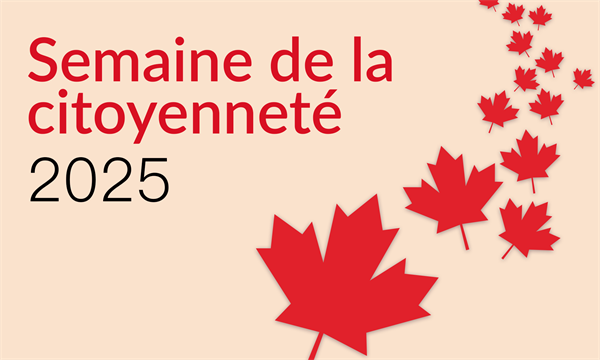 26 mai au 1 juin - Semaine de la citoyenneté