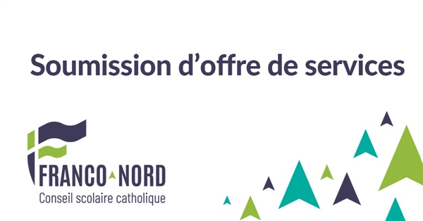 Soumission d’offre de services