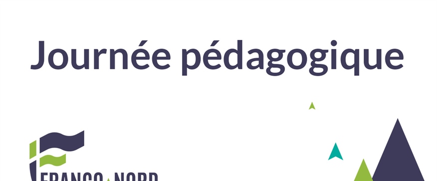 Activités de la journée pédagogique du vendredi 26 septembre