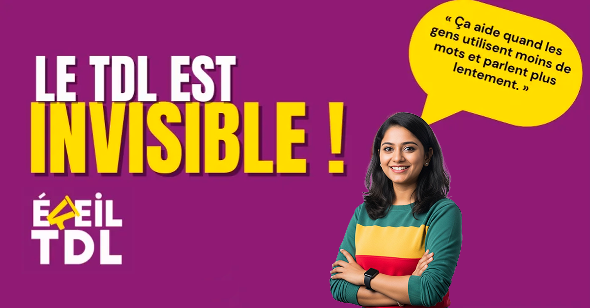 17 octobre : Journée de sensibilisation au Trouble développemental du langage (TDL)