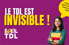 17 octobre : Journée de sensibilisation au Trouble développemental du langage (TDL)