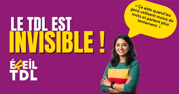 17 octobre : Journée de sensibilisation au Trouble développemental du langage (TDL)