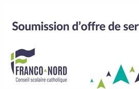 Soumission d’offre de services