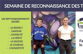 2 au 8 novembre - Semaine de reconnaissance des traités