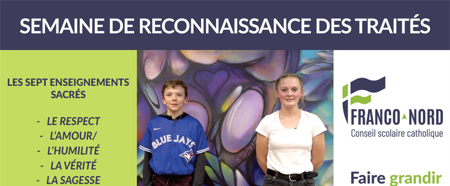 2 au 8 novembre - Semaine de reconnaissance des traités