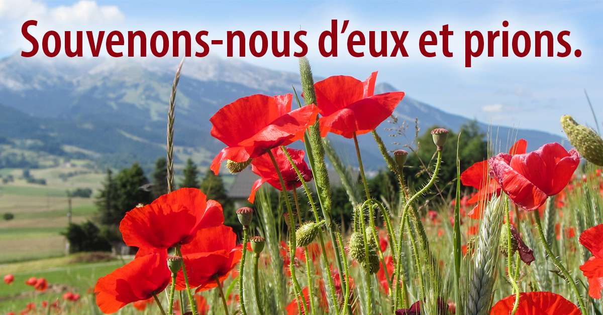 11 novembre - Jour du Souvenir