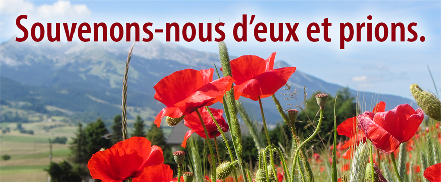 11 novembre - Jour du Souvenir