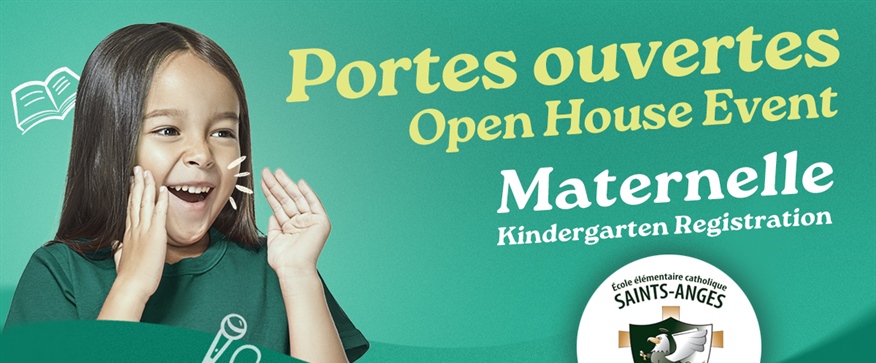 Inscription à la maternelle 2026-2027 : Portes ouvertes le jeudi 29 janvier à 16h