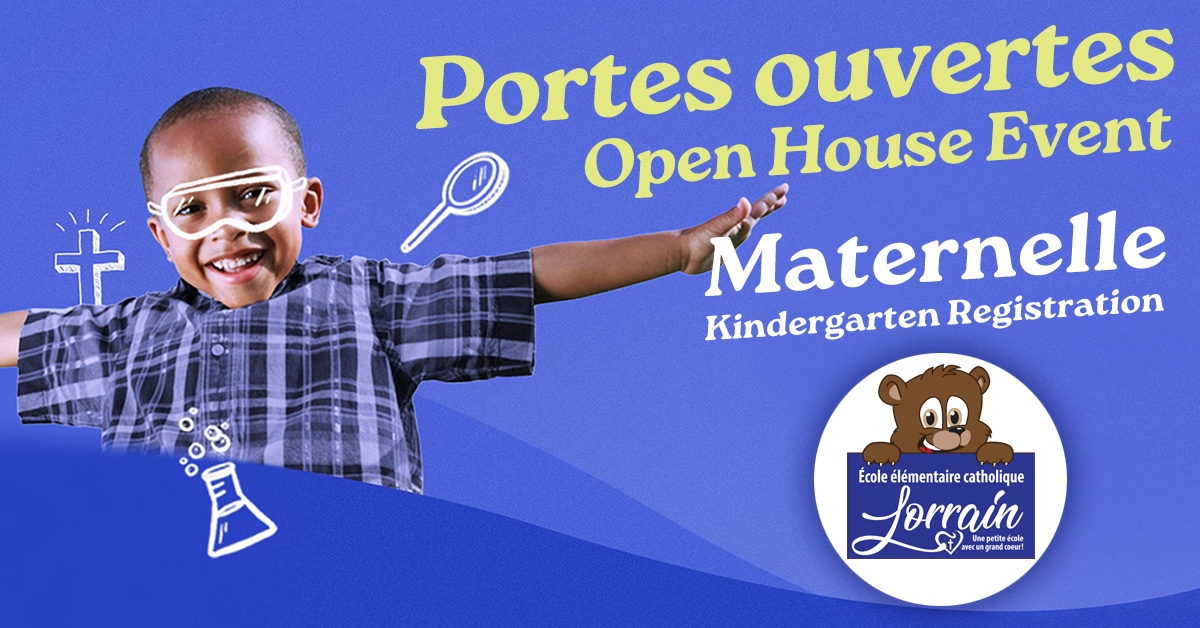 Inscription à la maternelle 2026-2027 : Portes ouvertes la semaine du 26 janvier