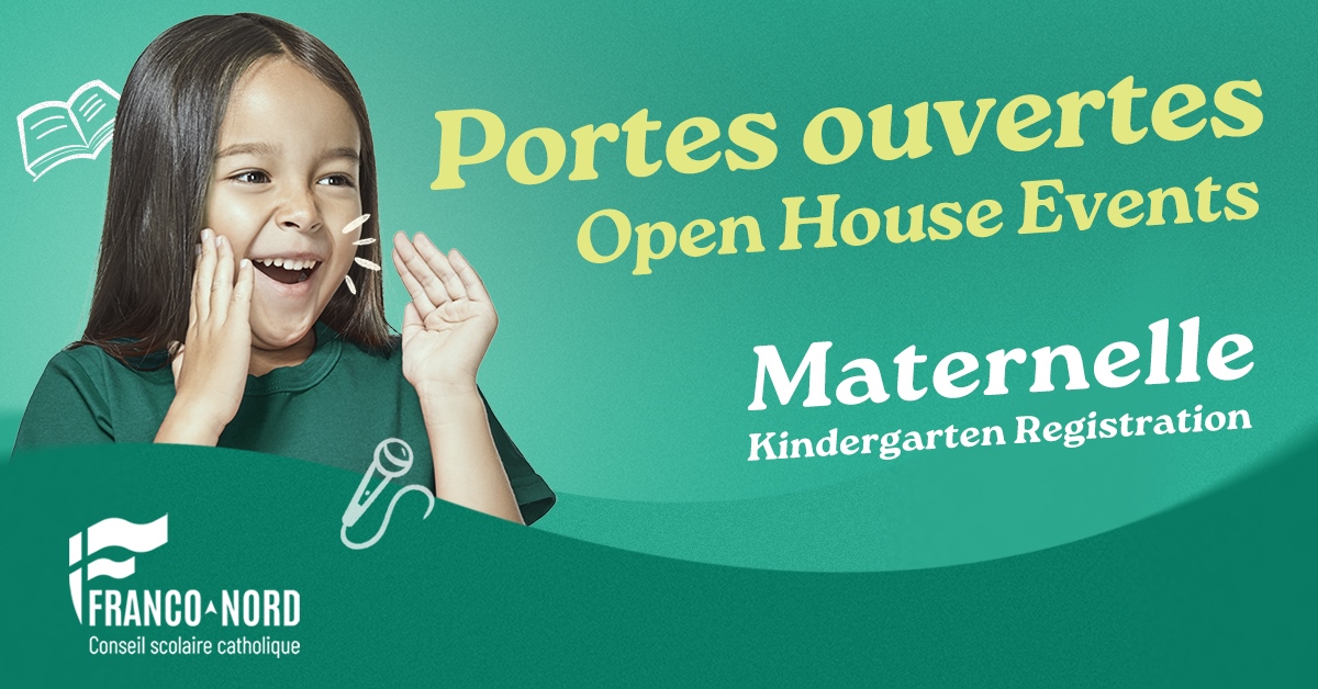 Inscription à la maternelle 2026-2027 : Semaine du 26 janvier