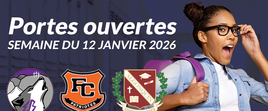 Inscriptions au secondaire 2026-2027