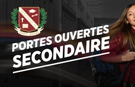 Inscriptions au secondaire 2026-2027 : mercredi 14 janvier à 18h