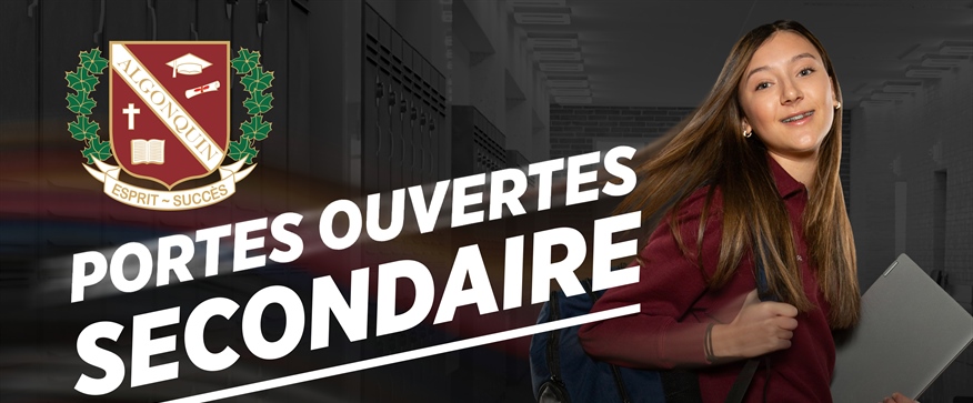Inscriptions au secondaire 2026-2027 : mercredi 14 janvier à 18h