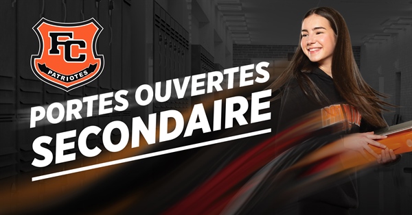 Inscriptions au secondaire 2026-2027 : mercredi 14 janvier à 18h