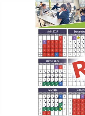Changement au calendrier scolaire 2025-2026