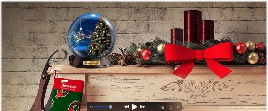 Joyeux Noël et bonne et heureuse année!