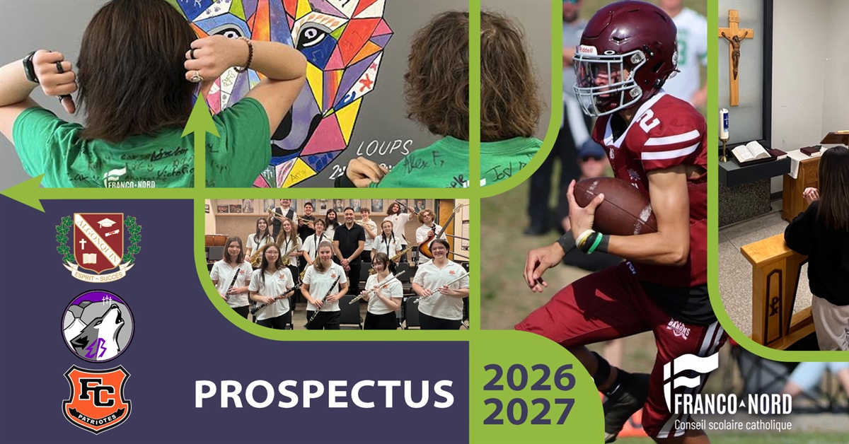 Prospectus d'études secondaire 2026-2027