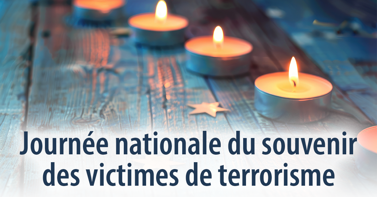 23 juin - Journée nationale du souvenir des victimes de terrorisme
