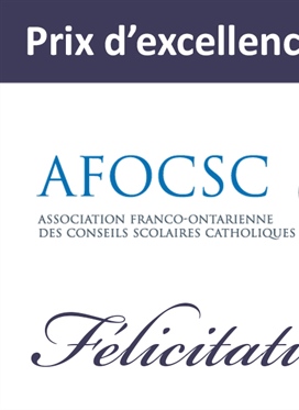 Nicole Fournier reçoit le Prix d’excellence 2026 de l’AFOCSC